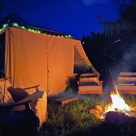 Organic Glamping Роскошный шатер *