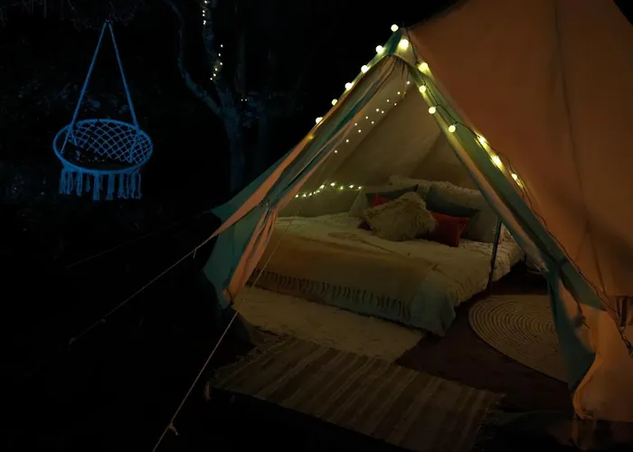 Organic Glamping Роскошный шатер