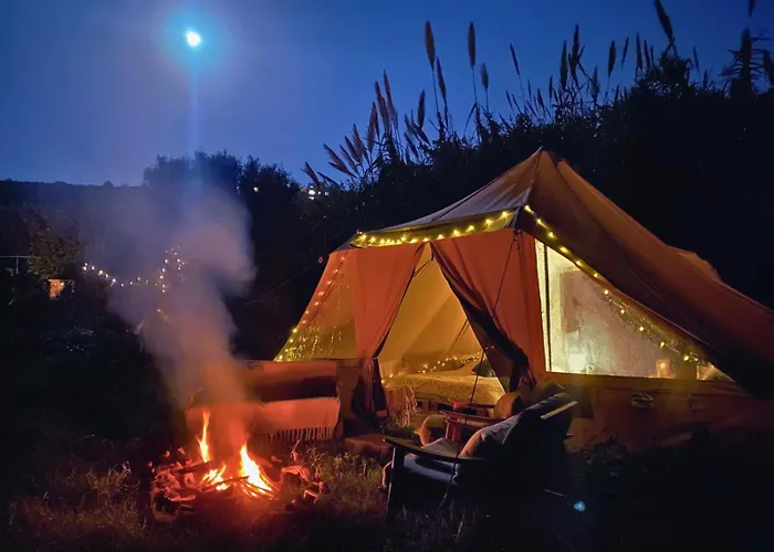 Organic Glamping Роскошный шатер Сент-Полс-Бей