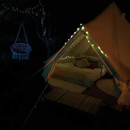 Organic Glamping Luxuszelt