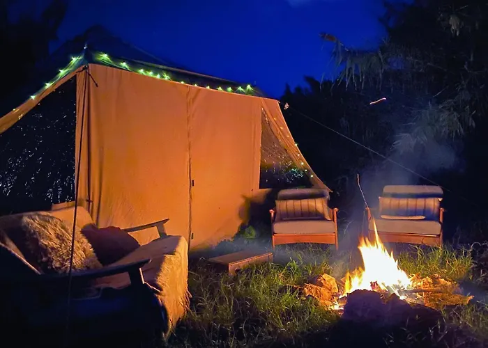 Organic Glamping خيمة فخمة *