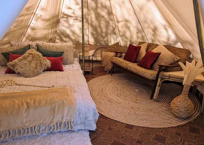Organic Glamping خيمة فخمة *